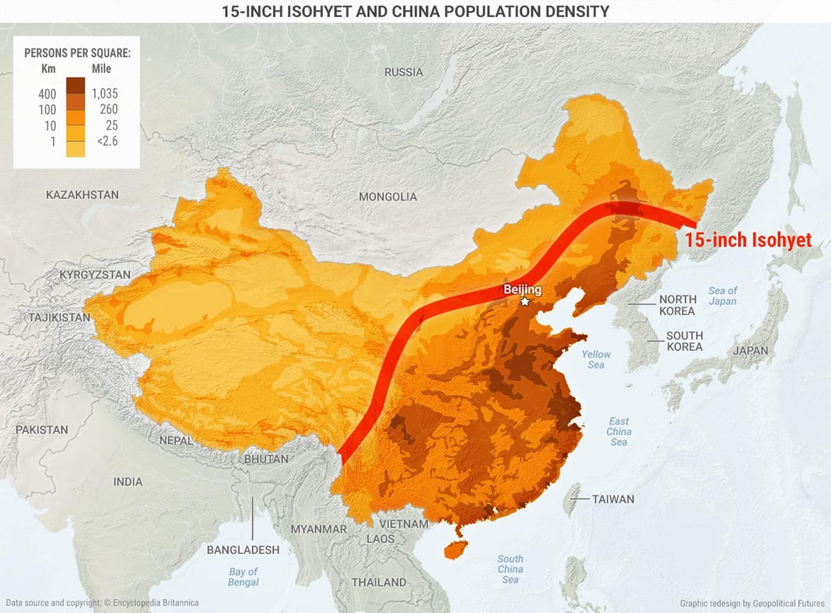 China southern žemėlapyje