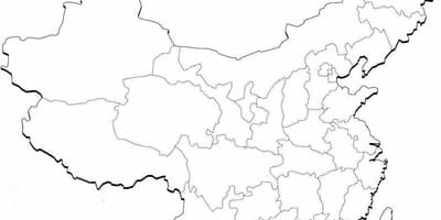 Žemėlapis Kinija viktorina