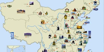 Turizmo žemėlapyje Kinija